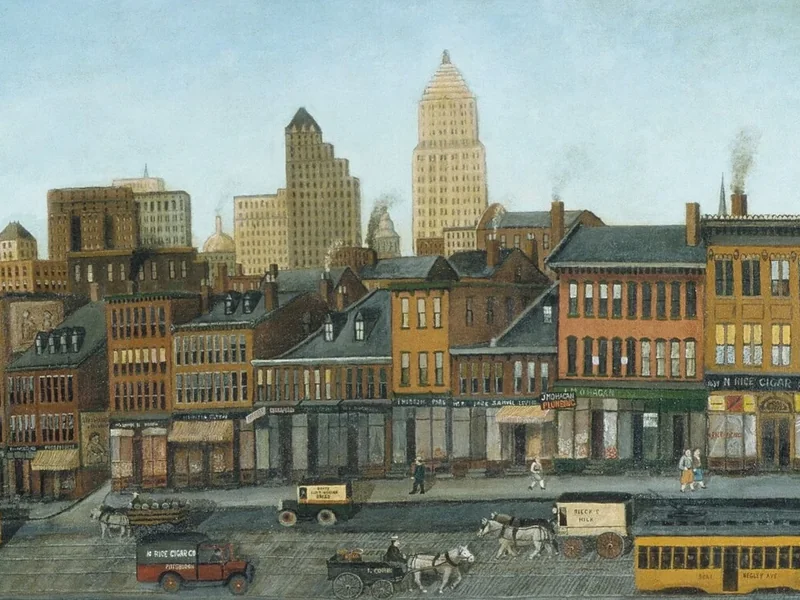1860-John Kane - Dalla finestra del mio studio